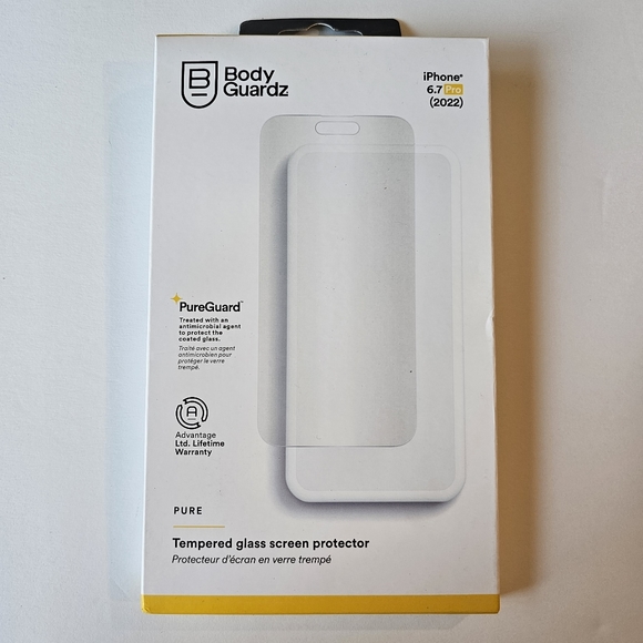 iPhone 14 Pro Max - BodyGuardz PureGuard Screen Protector - Picture 3 of 3